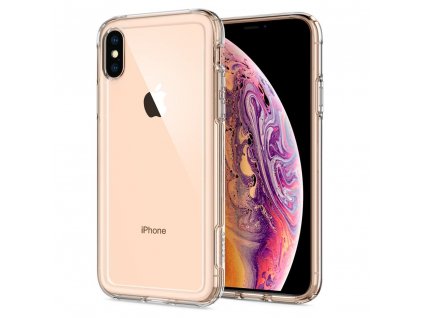 pouzdro SPIGEN CRYSTAL HYBRID IPHONE XS MAX CRYSTAL CLEAR