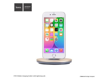 dokovaci stanice s kabelem lightning pro iphone hoco cw1 zlata 2 krytnamobil cz (1)