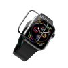 hoco curved hd silk screen tempered glass for apple watch series 4 fit