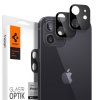 Ochranné sklo Hartowane Spigen Optik.Tr Camera Lens iPhone 12 Mini Black