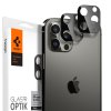 Ochranné sklo Hartowane Spigen Optik.Tr Camera Lens iPhone 12 Pro Black