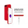 10833 4 ochranny kryt pro iphone 7 plus 8 plus mercury soft feeling red
