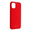 Ochranný zadní kryt Mercury Silicone Iphone 12/12 PRO Červený