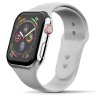 Apple watch silicon band white 1