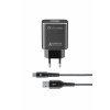 Set USB nabíječky a odolného USB-C kabelu Cellularline Tetra Force 15W, adaptivní nabíjení