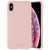 Zadni kryt Mercury Silicone iPhone X Xs ruzovo piskovy pink