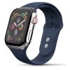 Apple watch silicon band navy