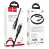 hoco selected s51 extreme charging data cable for pd lightning package black