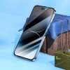 Ochranné tvrzené sklo na iPhone 14 Pro Max - Hoco, Nano 3D Privacy (A12 Pro)