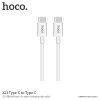 Kabel USB-C a USB-C - Hoco, X23 Skilled