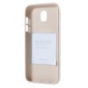 Béžový obal Mercury Soft Feeling pro Samsung Galaxy J5 (2017)