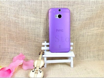 C4M Ultratenký kryt pro HTC One 2 M8 - fialový
