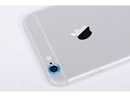 C4M Ochranný kroužek pro kameru iPhone 6 Plus - modrý