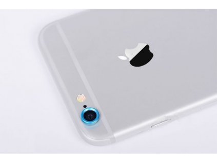 C4M Ochranný kroužek pro kameru iPhone 6 - modrý