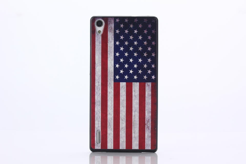 OEM Obal kryt America pro Huawei Ascend P7 (pouzdro)