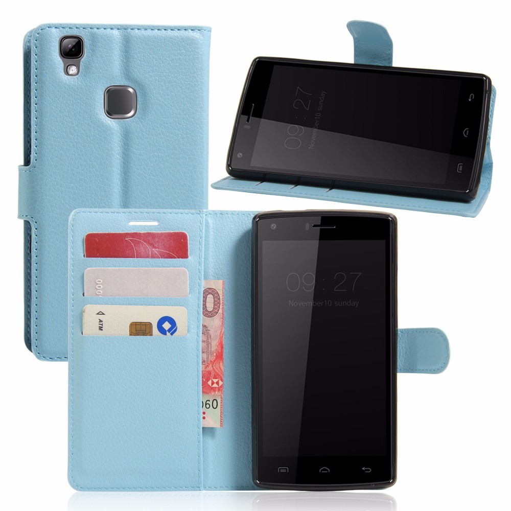 MicroData Kožené pouzdro CLASSIC pro Doogee X5 Max / X5 Max Pro - Modré