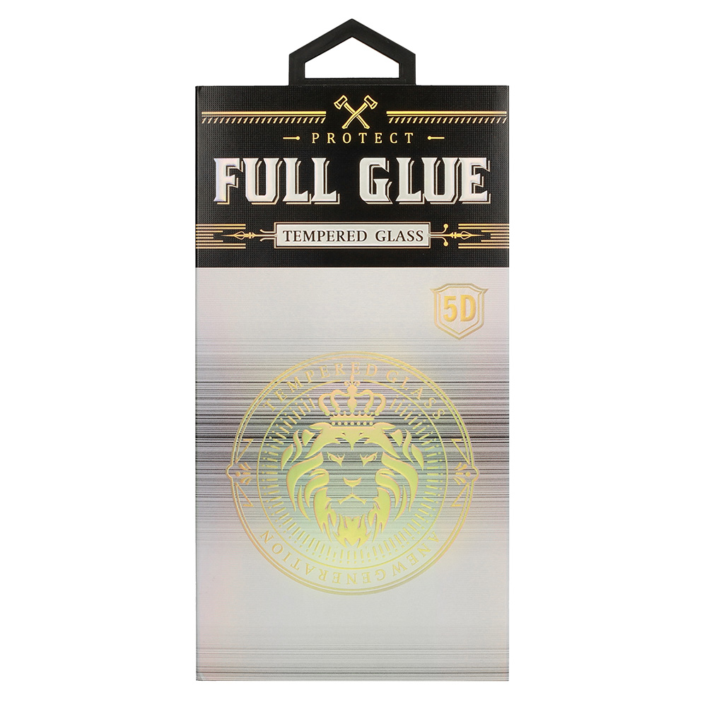 Tvrzené sklo HARD Full Glue 5D pro XIAOMI REDMI NOTE 8T - černé