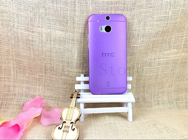 Levně Ultratenký kryt pro HTC One 2 M8 - fialový