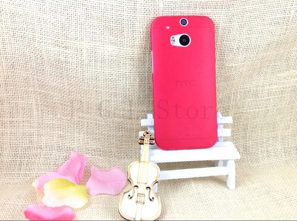 Levně Ultratenký kryt pro HTC One 2 M8 - červený
