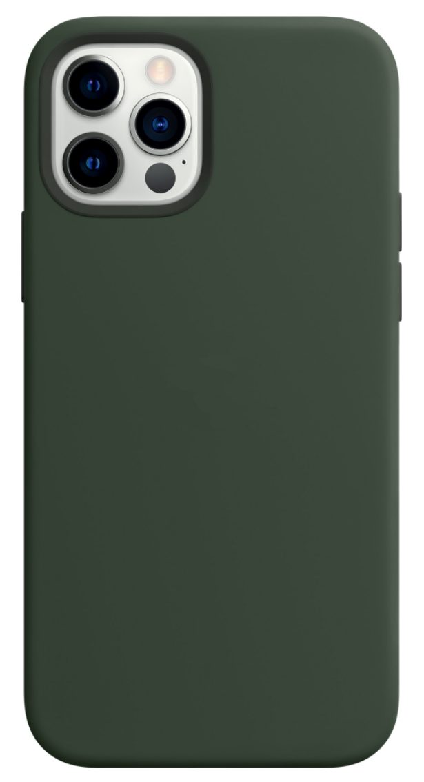 Levně Silikonový kryt SOFT pro iPhone 12 Mini (5,4) - kypersky zelený