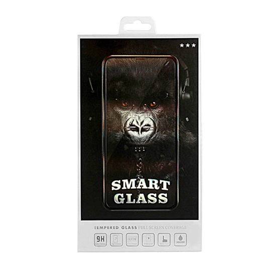 Levně Smart Glass Tvrzené sklo pro HUAWEI P SMART 2021 - černé TT1053