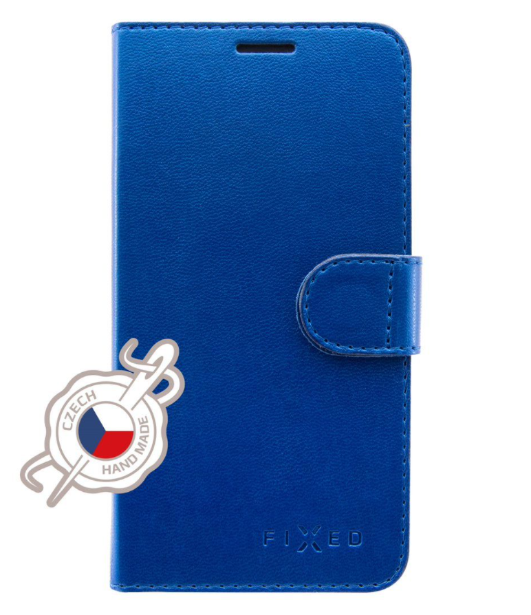 Levně Pouzdro typu kniha FIXED FIT SHINE pro Samsung Galaxy Note 10 N970 - modré