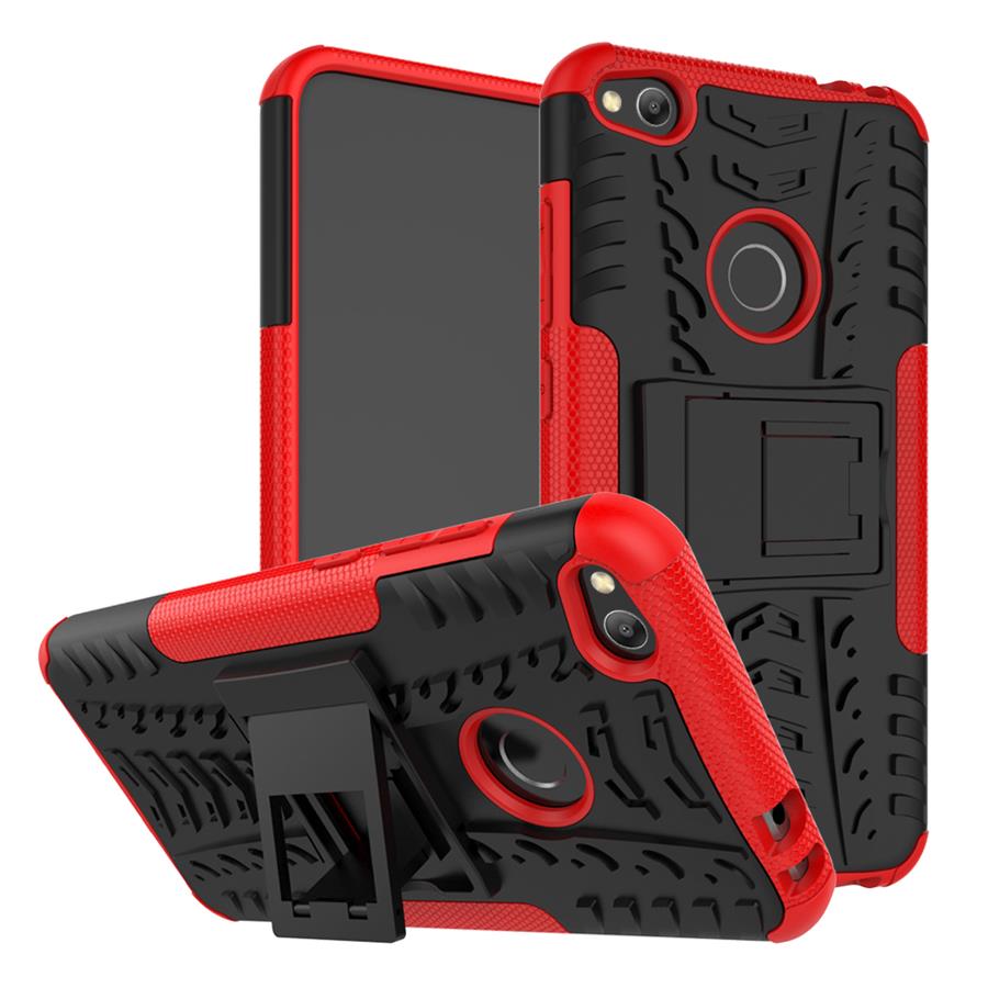 Levně CUGUU Odolný obal HEAVY DUTY pro Motorola Moto C Plus - červený