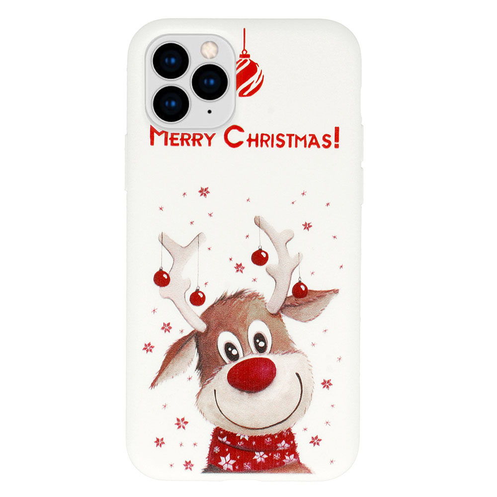 Levně Tel Protect Vánoční pouzdro Christmas pro iPhone 12 Mini - vzor 2 veselé Vánoce