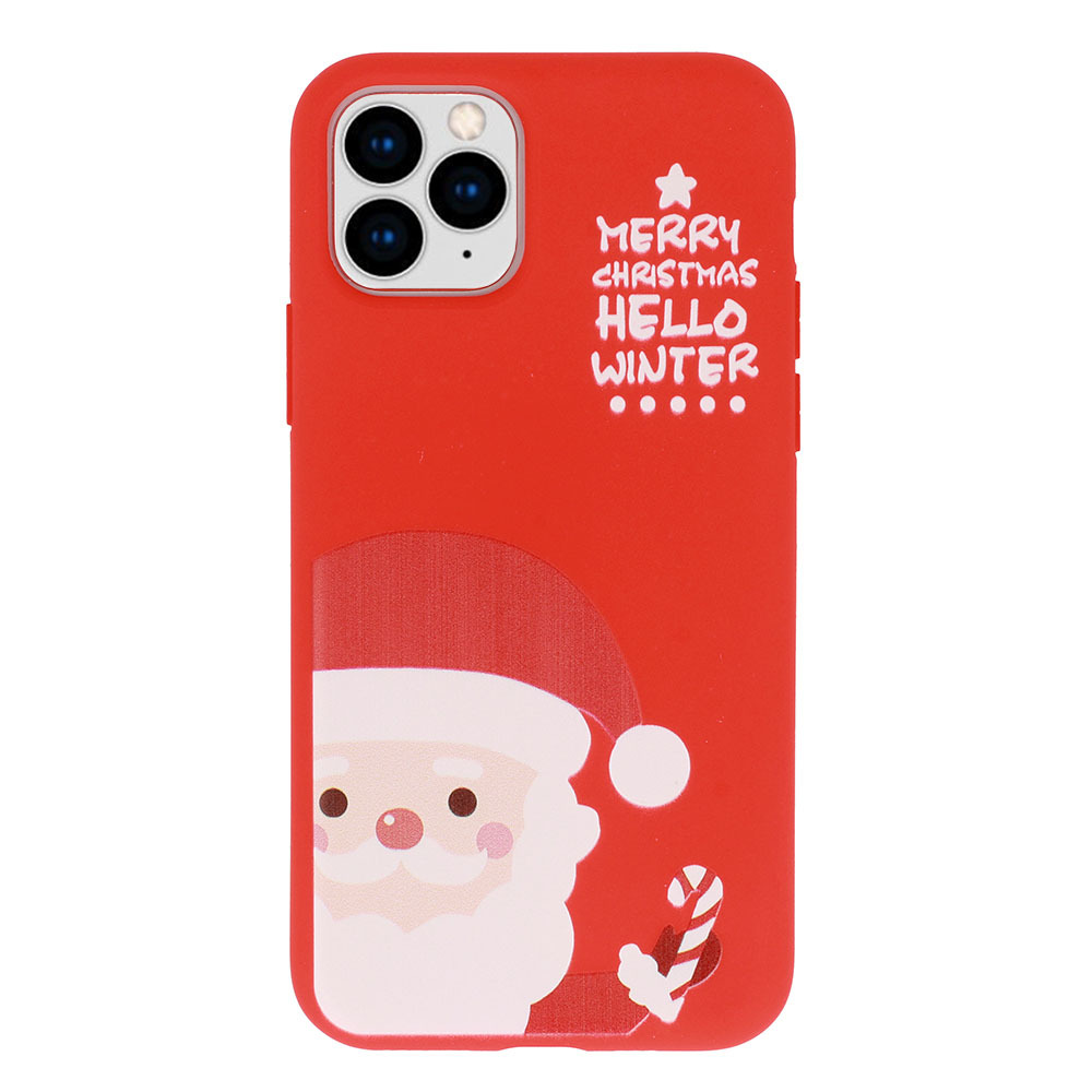 Levně Tel Protect Vánoční pouzdro Christmas pro iPhone 12 Mini - vzor 7 veselé Vánoce