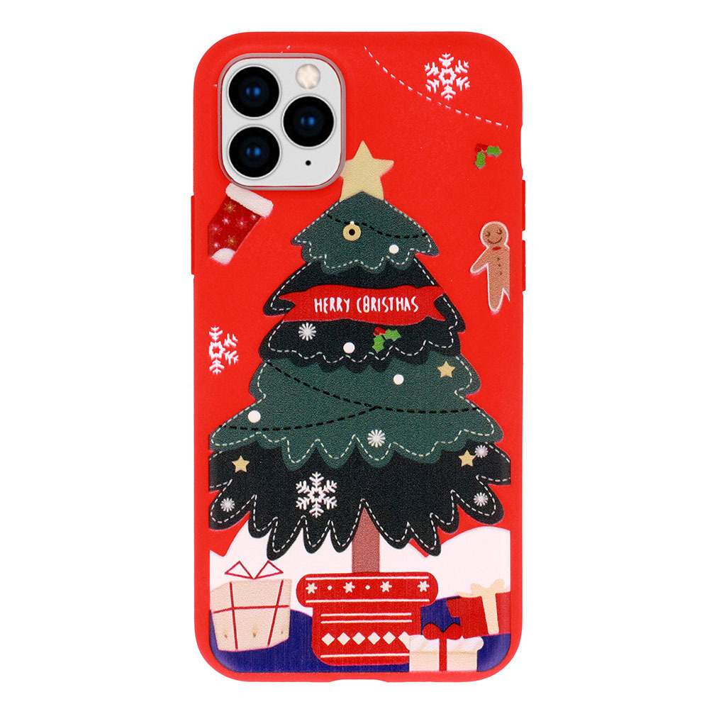 Levně Tel Protect Vánoční pouzdro Christmas pro iPhone 12/ iPhone 12 Pro - vzor 6 veselé Vánoce