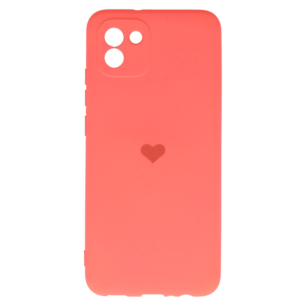 Levně Vennus Valentýnské pouzdro Heart pro Samsung Galaxy A03 - korálové