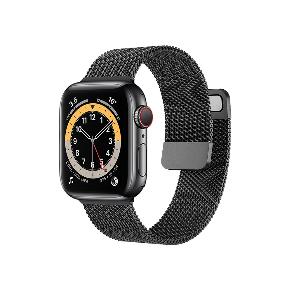 Levně Case4mobile Řemínek Milanese pro Apple Watch 38/40/41mm - černý