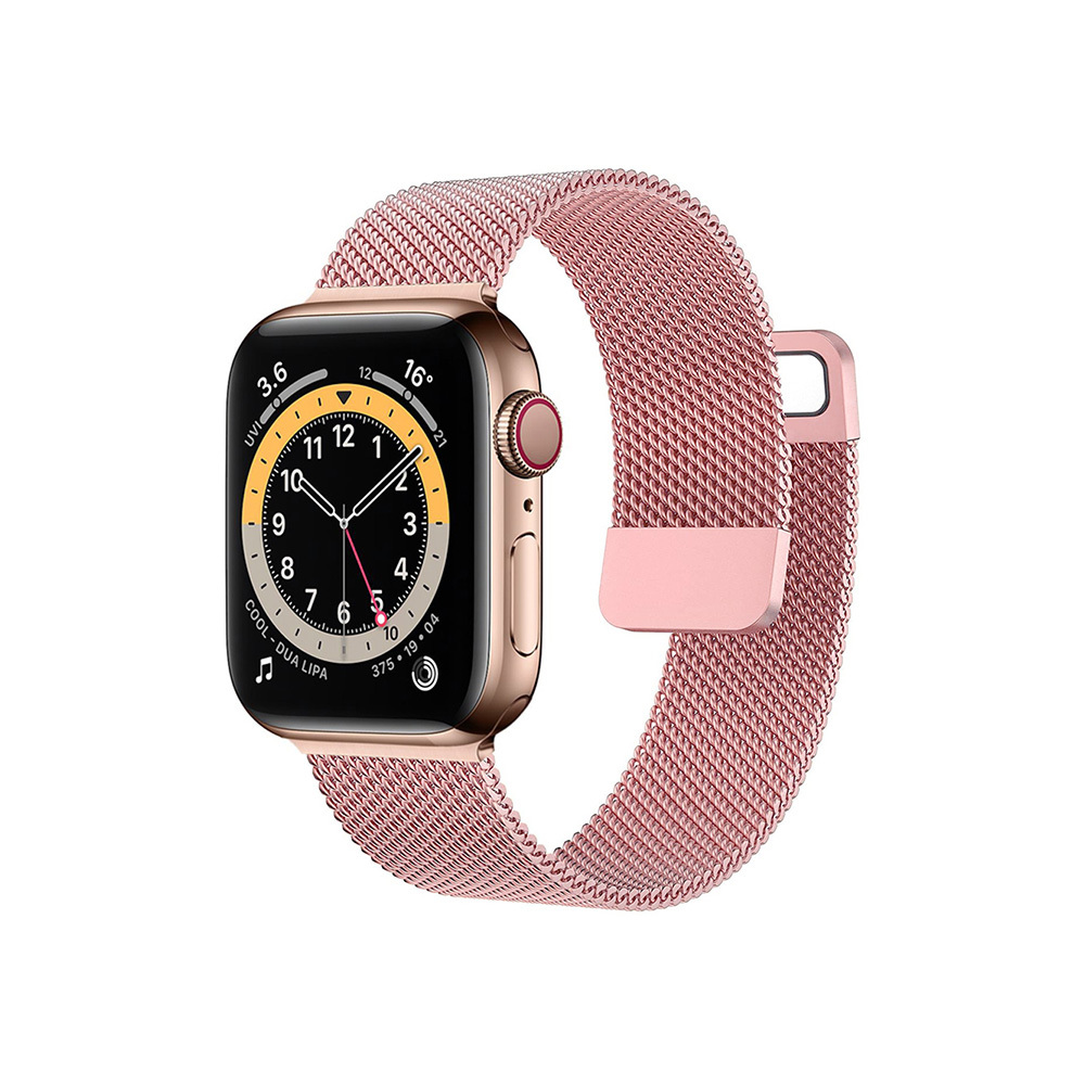 Levně Case4mobile Řemínek Milanese pro Apple Watch 38/40/41mm - rosegold