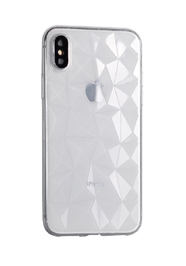 Levně Silikonový obal Prism Diamond pro HUAWEI MATE 20 - transparentní