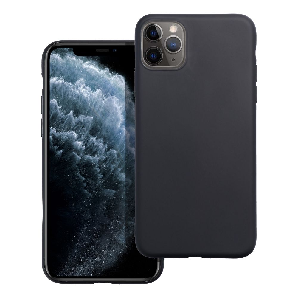 Levně Case4Mobile Silikonový obal MATT pro IPHONE 11 Pro Max - černý