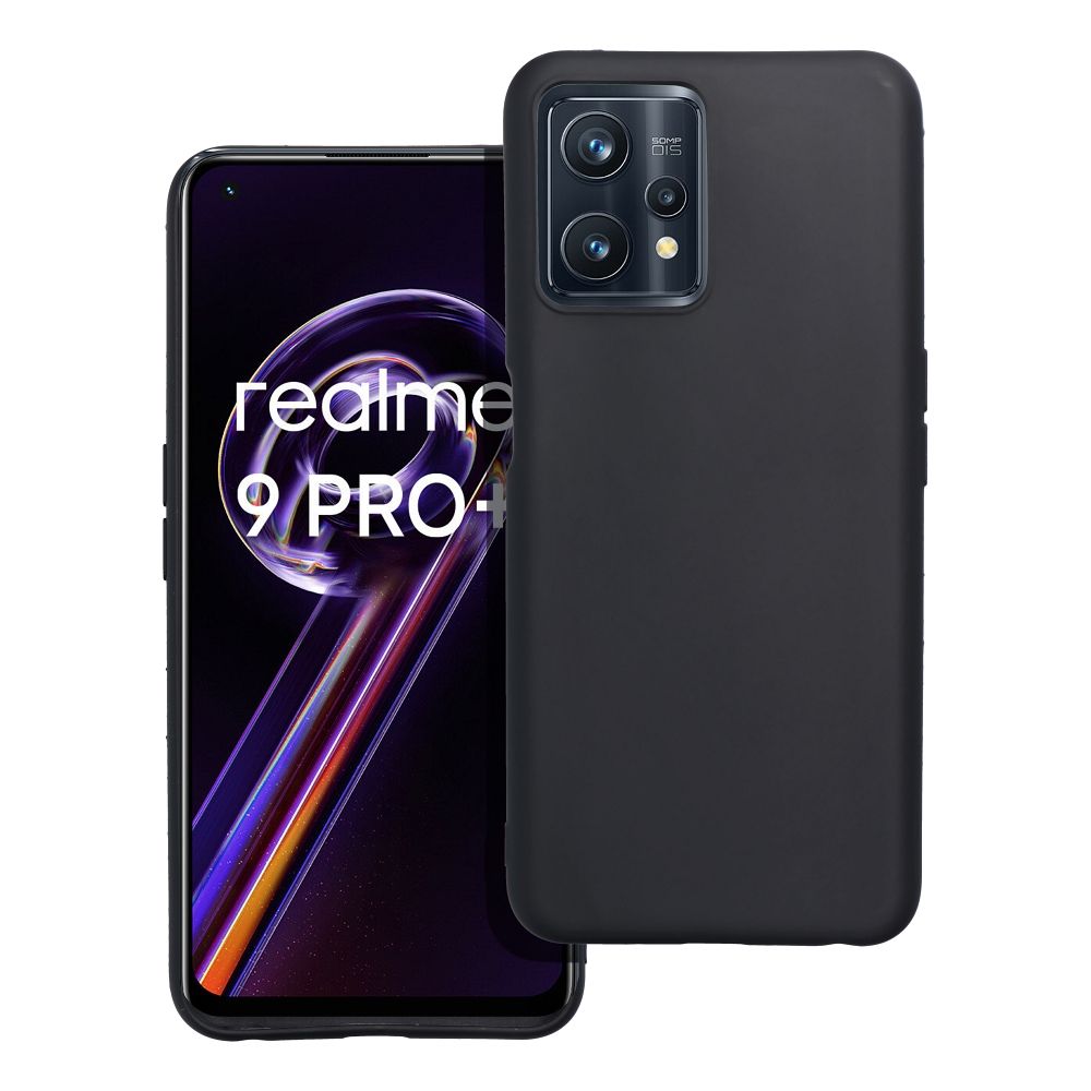 Levně Case4Mobile Silikonový obal MATT pro REALME 9 Pro - černý