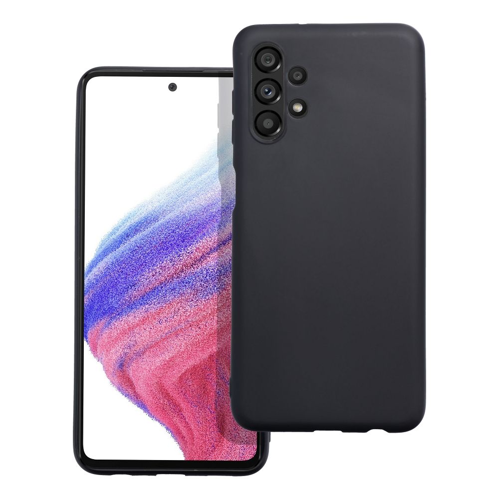 Levně Case4Mobile Silikonový obal MATT pro Samsung Galaxy A13 4G - černý