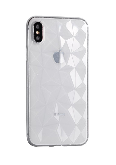 Levně Silikonový obal Prism Diamond pro SAMSUNG J400 GALAXY J4 (2018) - transparentní