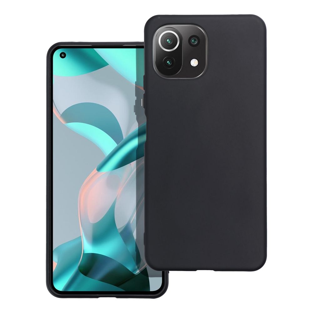 Levně Case4Mobile Silikonový obal MATT pro Xiaomi Mi 11 Lite 4G, Mi 11 Lite 5G, Mi 11 Lite 5G NE - černý