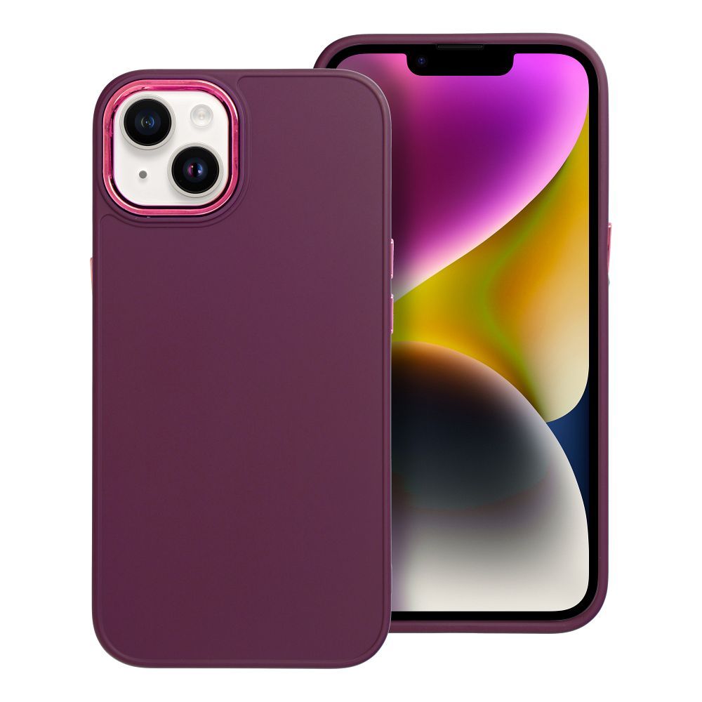 Levně Case4Mobile Pouzdro FRAME pro iPhone 13 - fialové