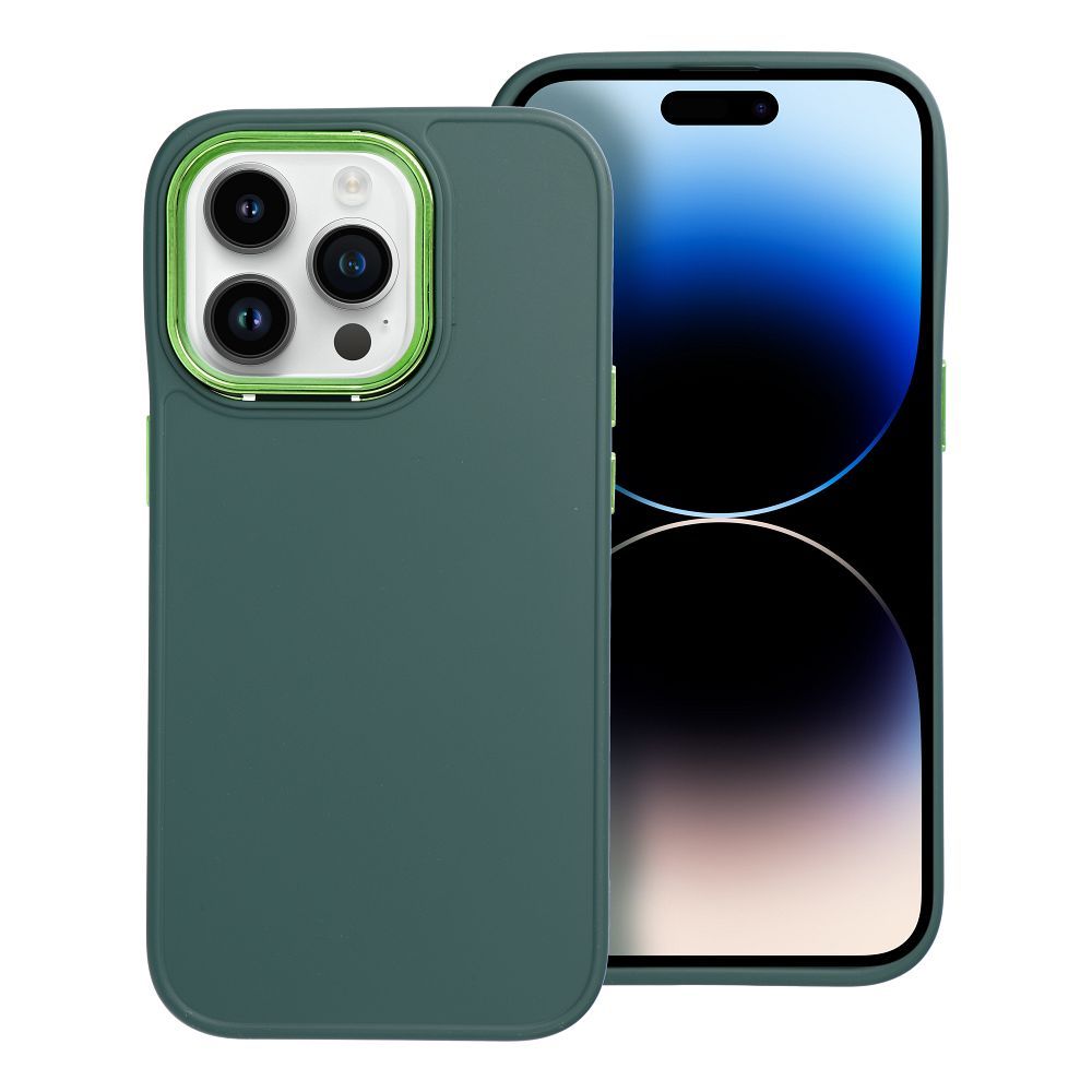 Levně Case4Mobile Pouzdro FRAME pro iPhone 14 Pro Max - zelené