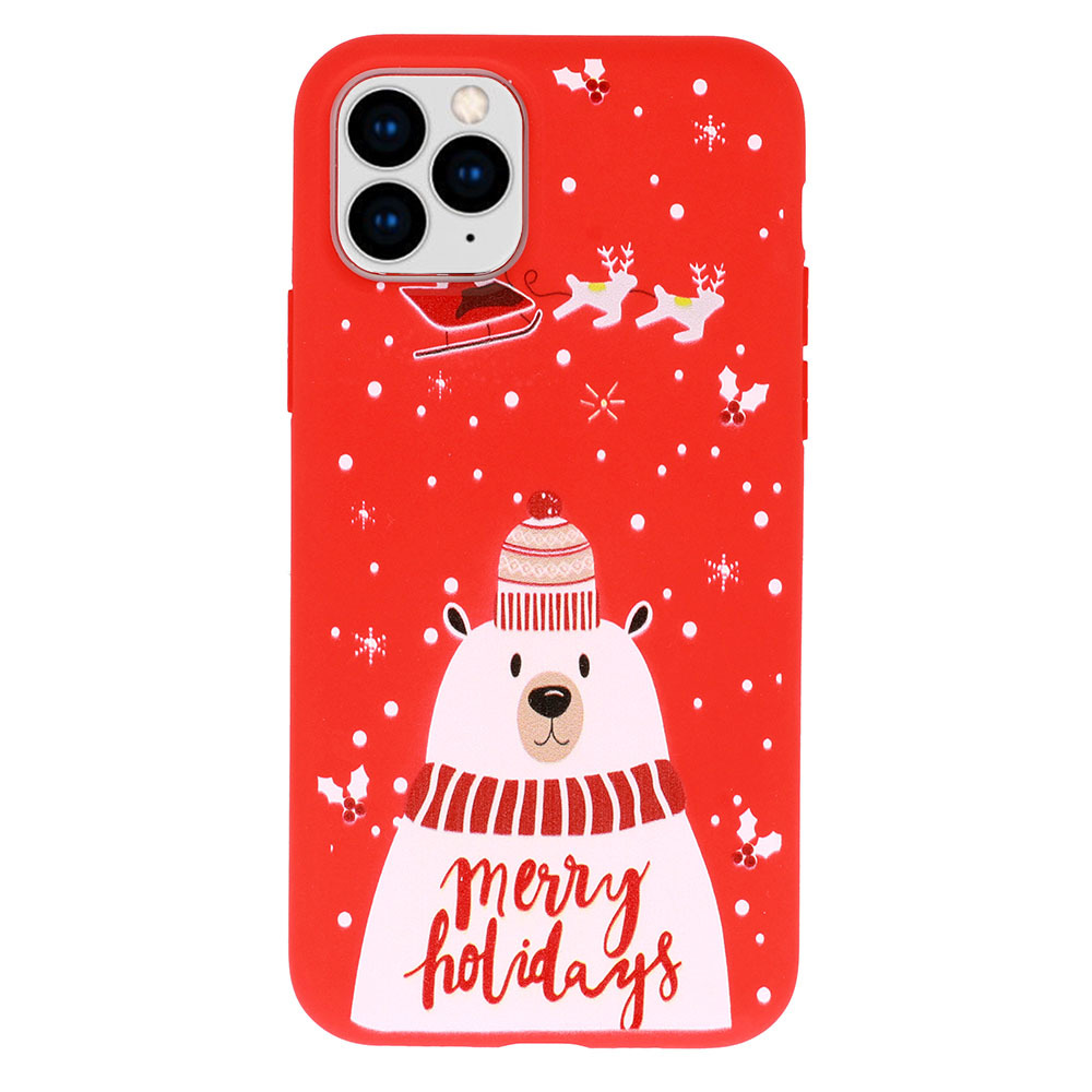 Levně Tel Protect Christmas pouzdro pro iPhone 13 Pro - vzor 5 hezké svátky