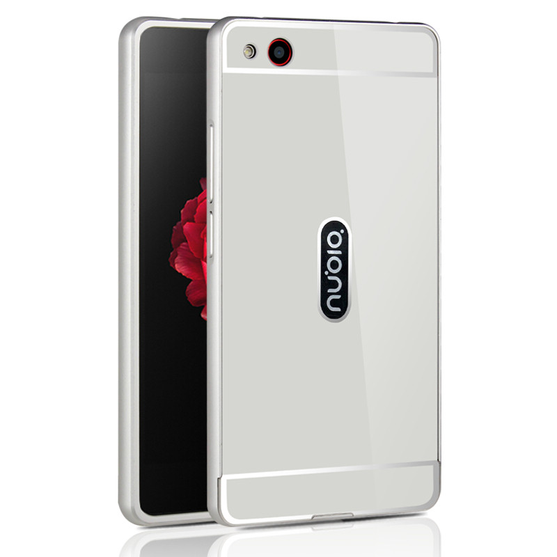 OEM Hliníkový kryt SHINY pro Lenovo S60 - Stříbrný