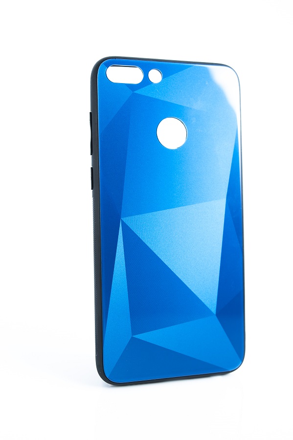 Levně R2Invest Glass case 3D Diamond pro Samsung Galaxy S9 Plus G965 - modrý