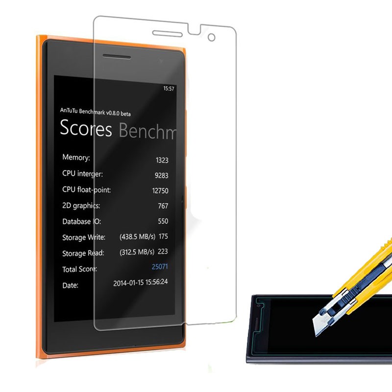 OEM Tvrzené sklo 2,5D pro Nokia Lumia 730 735