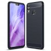 C4M Silikonový obal CARBON pro Huawei P Smart 2020 - černý