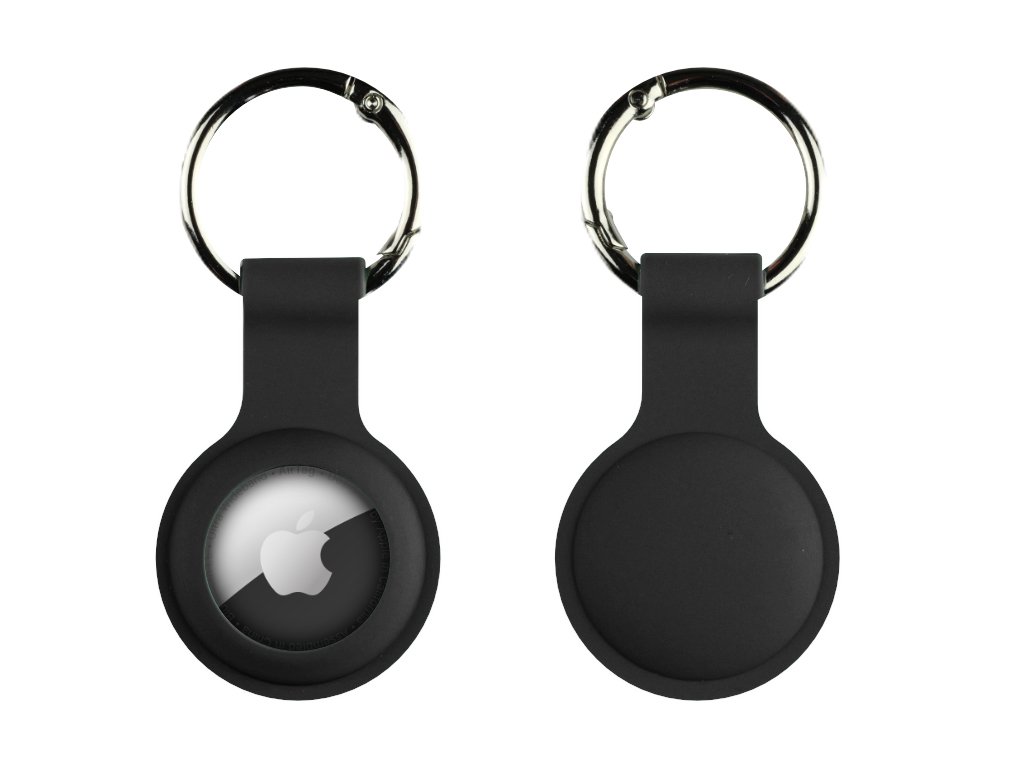 59224 silikonova klicenka pro airtag tmave seda