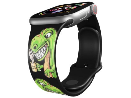 Apple watch řemínek Kavosaurus černý