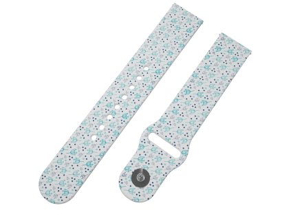 BRŠLICE MODRÁ řemínek 22 mm0003 K14 WHT A