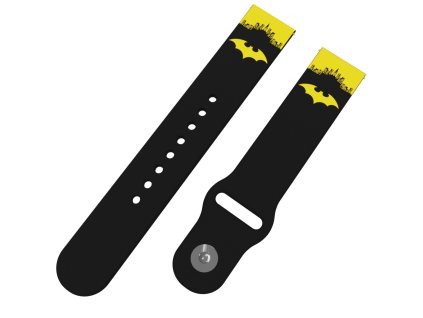 BATMAN - GOTHAM řemínek 20 mm0091 Y06 BLK BATMAN - GOTHAM řemínek 20 mm